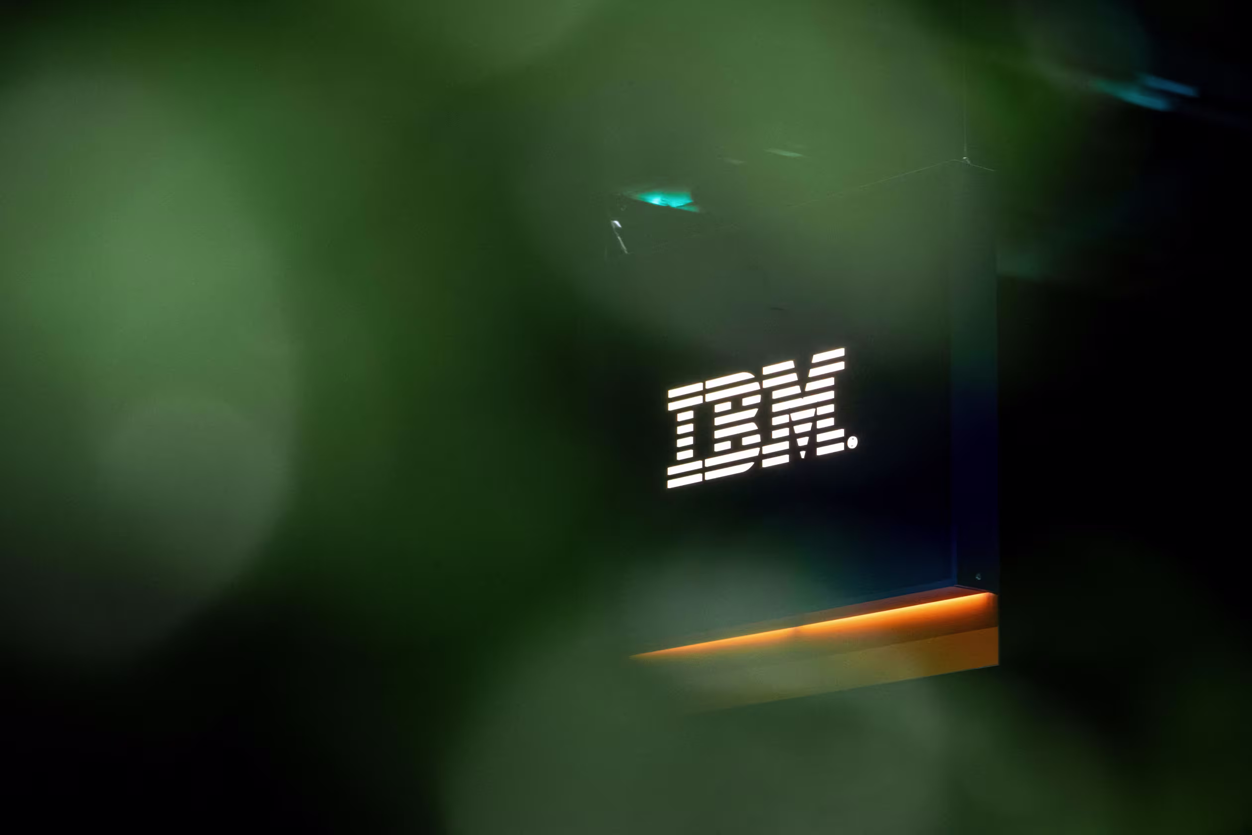An IBM office building exterior